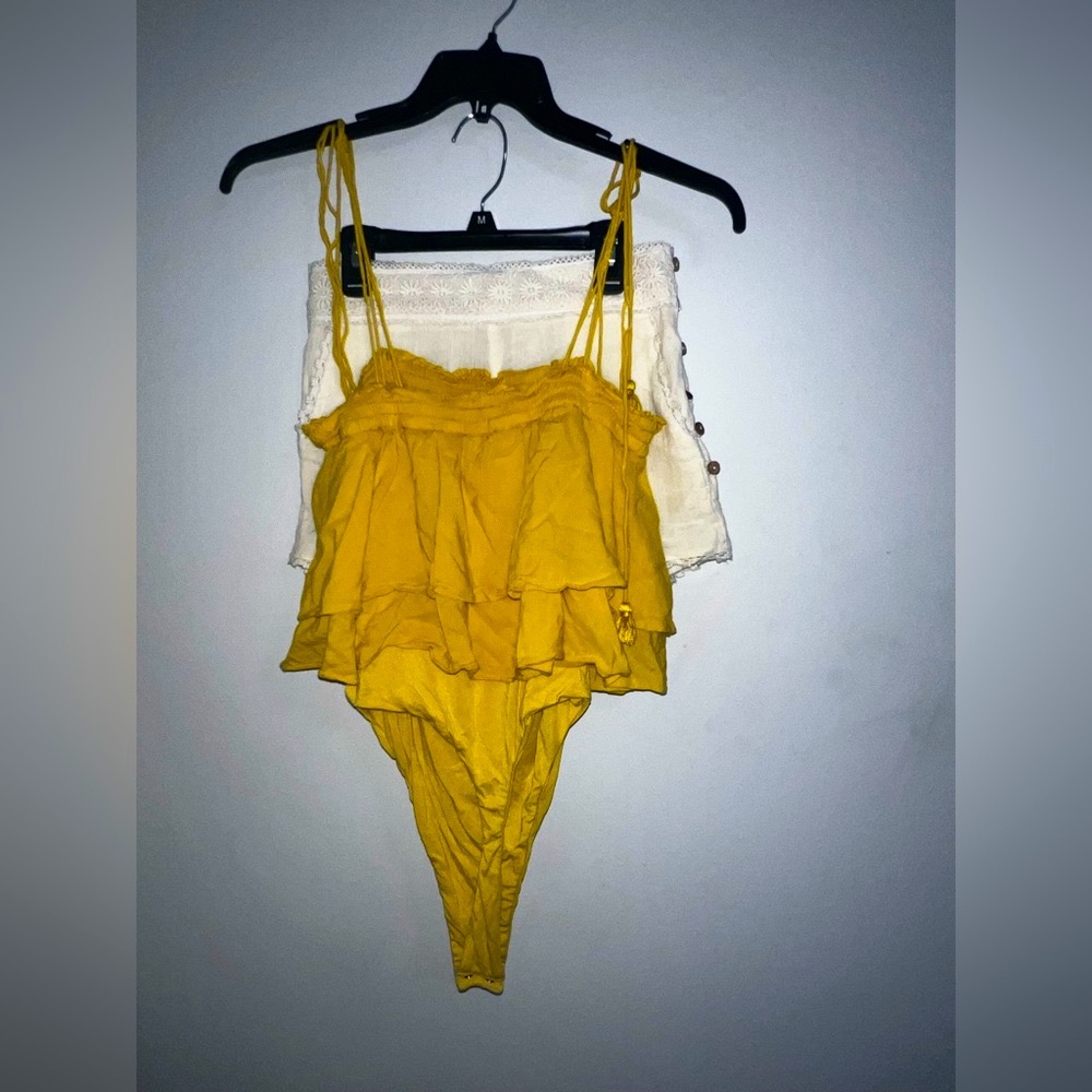 🚨🚨Free People Bodysuit and Shorts Bundle🚨🚨